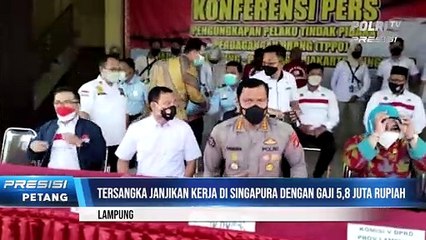 Polda Lampung Ungkap Human Trafficking