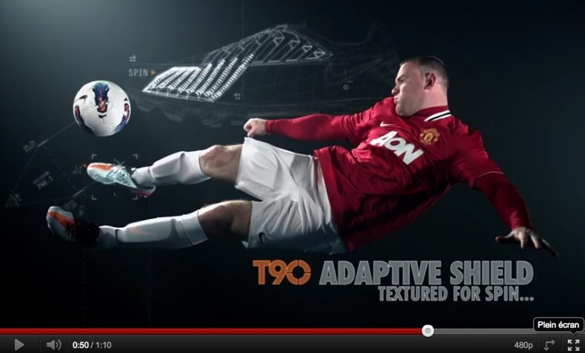 La nouvelle pub Nike de Wayne Rooney!