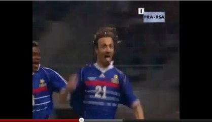 France 98: Revivez le but de Christophe Dugarry face à l'Afrique du Sud