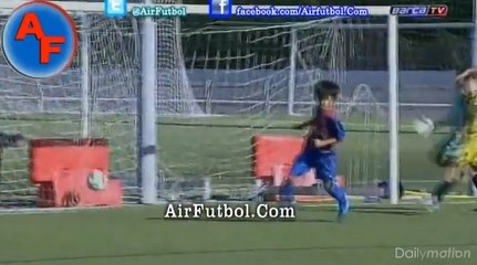 FC Barcelone: Un petit Messi de 11 ans venu du Japon