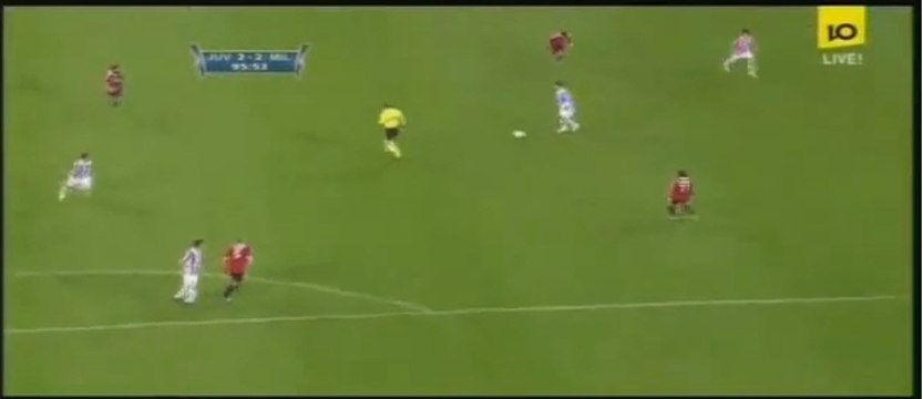 Juventus: Le but décisif de Mirko Vucinic