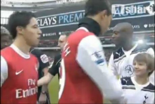 Samir Nasri snobe William Gallas