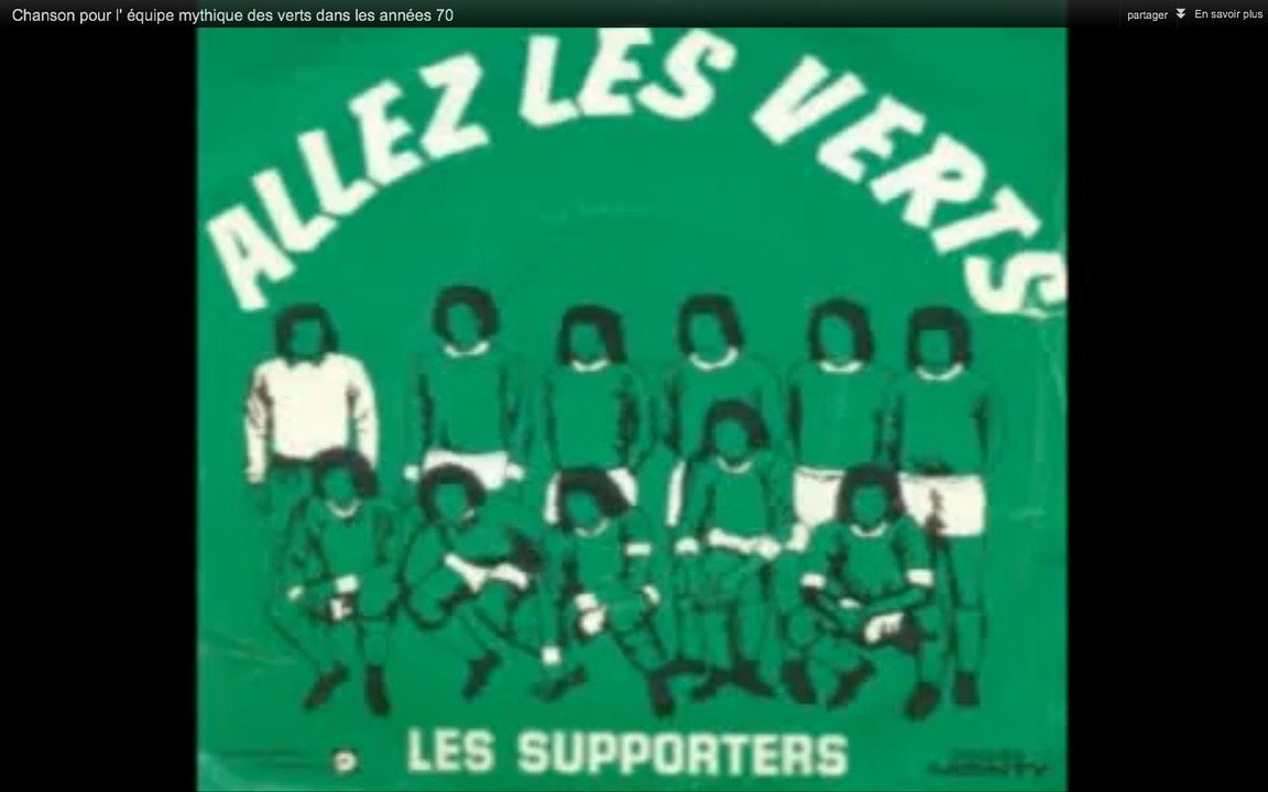 L'hymne de l'ASSE: "Qui c'est les plus forts ? Evidemment, c'est les Verts"