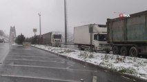İstanbul'a tır ve kamyonların girişlerine kontrollü olarak izin veriliyor