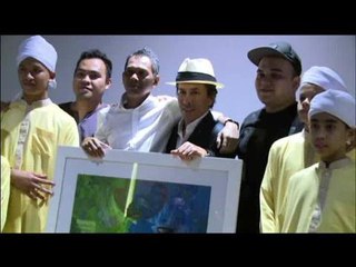 Amy Search jual lukisan utnuk dana sekolah tahfiz