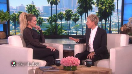 Khloé Kardashian chez Elle Degeneres