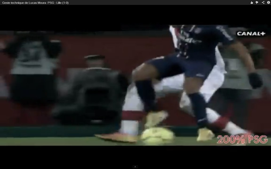 Vidéo PSG : La magnifique roulette de Lucas face au LOSC