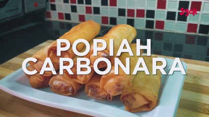 Dapur SYOK: Popiah Carbonara