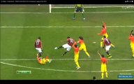 Le but de Kevin-Prince Boateng lors de Milan AC - FC Barcelone