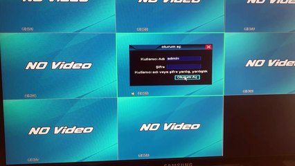 Goldnet Dvr şifre kırma