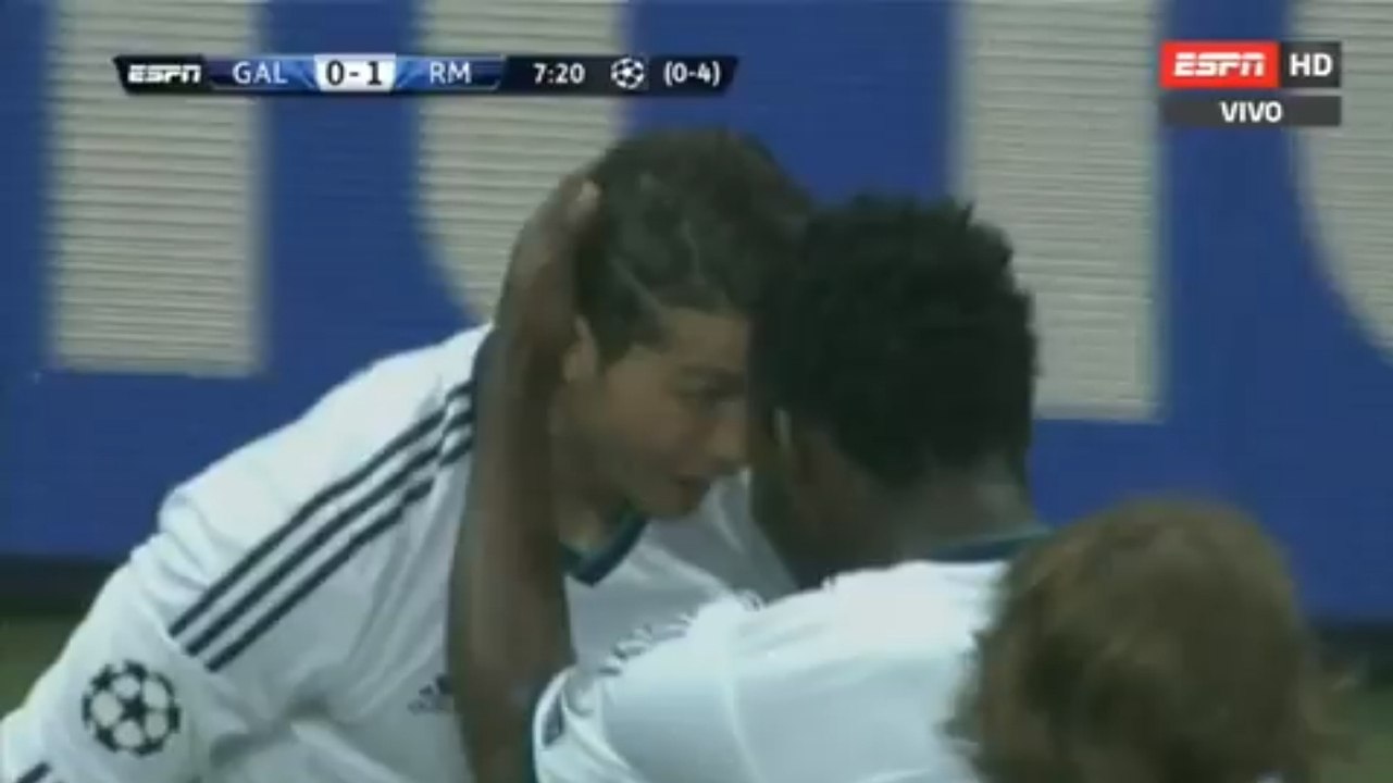Le but de Cristiano Ronaldo lors de Galatasaray - Real Madrid
