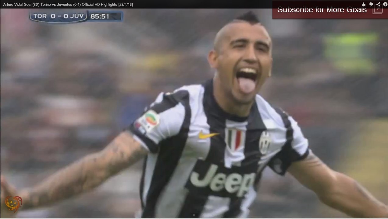 Le but d'Arturo Vidal magnifique lors du derby...