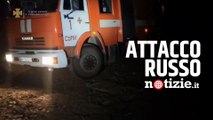 Guerra Russia-Ucraina, bombardamento nel nord est del paese: le immagini dopo l'attacco aereo
