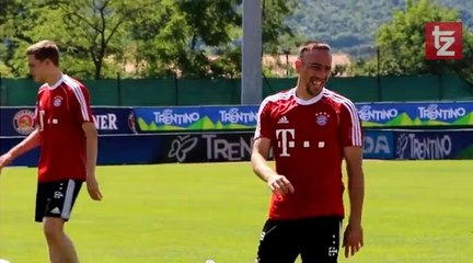 Insolite : la dernière blague de Franck Ribéry à l'entraînement du Bayern Munich