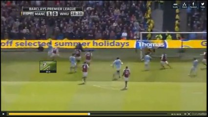 Revivez le but superbe de Sergio Agüero contre West Ham après une action collective magnifique