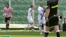 La terrible blessure de Javier Zanetti lors de Palerme - Inter Milan