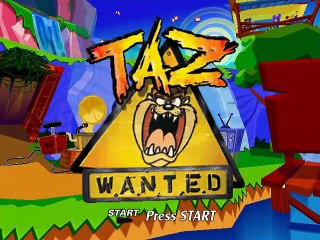 Taz Wanted online multiplayer - ps2