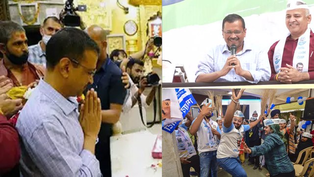 Punjab Result 2022 : CM Arvind Kejriwal Offers Prayers In Delhi After Victory | Oneindia Telugu