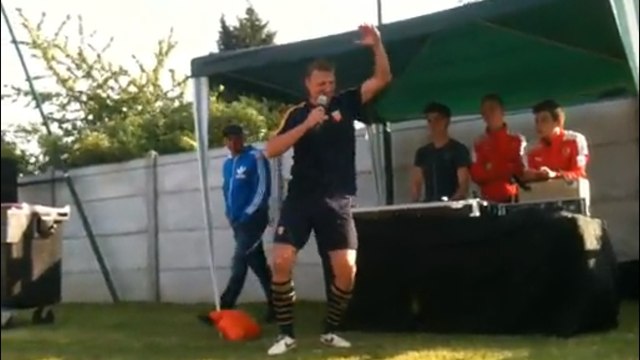 Insolite : Le slam de Tony Vairelles en hommage au RC Lens