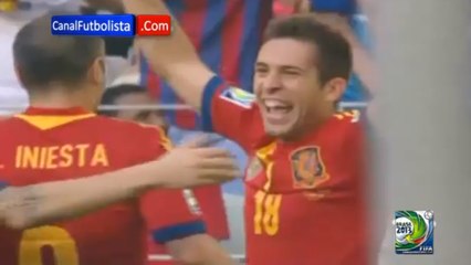 Le but de Jordi Alba superbe lors d'Espagne - Nigéria en Coupe des Confédérations