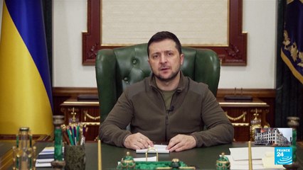 Ukraine's Zelensky calls hospital bombing 'war crime'