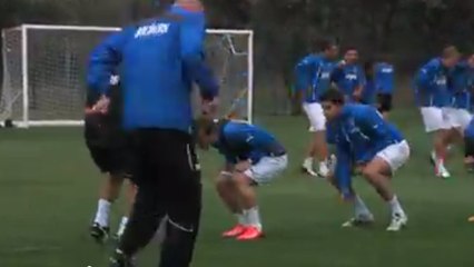 Insolite : La foudre frappe l'entrainement des Glasgow Rangers