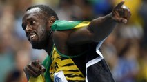 La course d'Usain Bolt champion du monde sur 200m