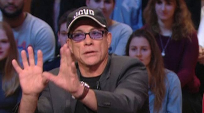 Le zapping du 14/01 : Quand Jean-Claude Van Damme parle politique…