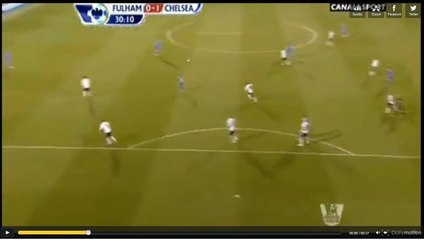 Le but de David Luiz exceptionnel lors de Fulham - Chelsea