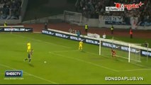 La séance de tirs au but d'Evian - PSG avec les ratés de Zlatan Ibrahimovic et Thiago Silva