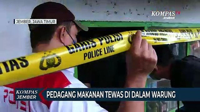 Seorang Wanita Ditemukan Tewas di Dalam Warung
