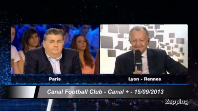 Canal Football Club : Pierre Ménès, Jean-Michel Aulas, le clash a bien eu lieu