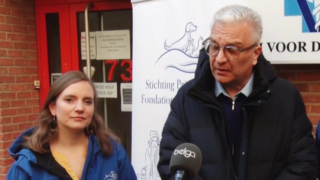 Le prince Laurent offre les services de sa fondation aux animaux des réfugiés ukrainiens