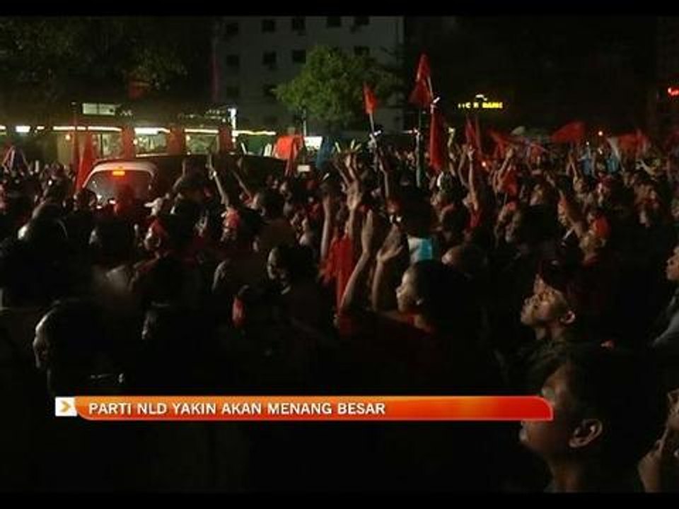 Parti NLD yakin akan menang besar