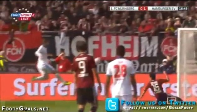 Le but en ciseau de Van der Vaart à la Luis Fernandez avec Hambourg