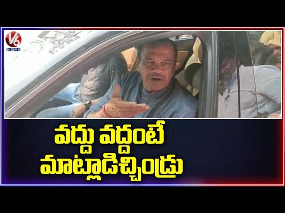 Komatireddy Venkat Reddy Funny Conversation | V6 News