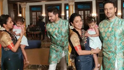 Anupamaa spoiler: Anuj और Anupamaa  बने मम्मी पापा, बेटी संग दिए पोज  | FilmiBeat