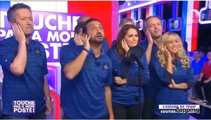 Insolite : Touche Pas A Mon Poste affiche son soutien à l'équipe de France avec une chanson