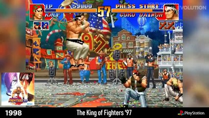 King of Fighters PlayStation Evolution PS1 - PS5