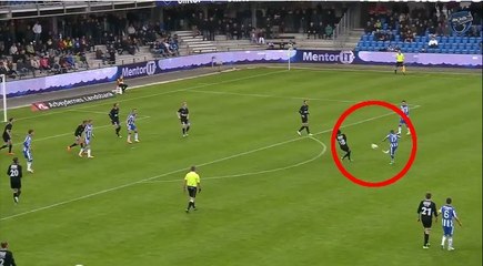 Un but somptueux sur une reprise de volée incroyable de Casper Nielsen pour Esbjerg