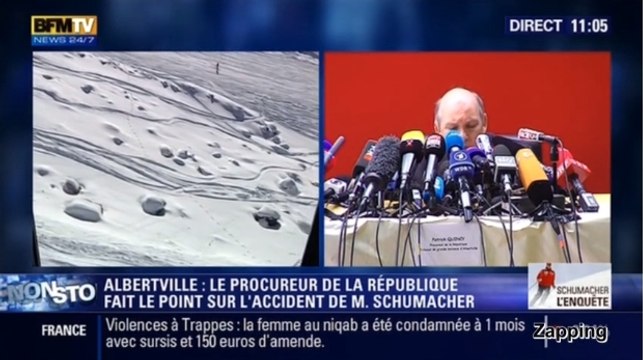 Accident de Michael Schumacher : Les images de la caméra embarquée sont exploitables