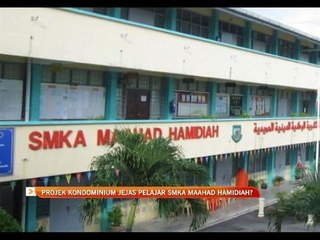 Projek kondominium jejas pelajar SMKA Maahad Hamidiah?