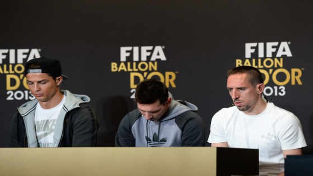 Ballon d'Or 2013 : Franck Ribéry, Crisitiano Ronaldo, lui, n'a rien gagné