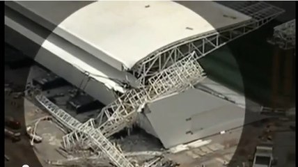 Deux morts lors de l'écroulement d'une tribune d'un stade de la Coupe du Monde 2014