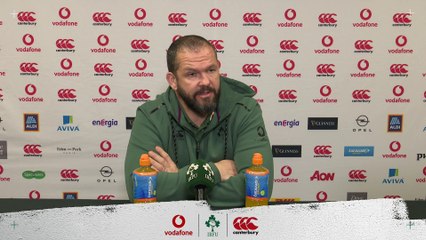Andy Farrell Team Announcement Press Conference | #ENGvIRE
