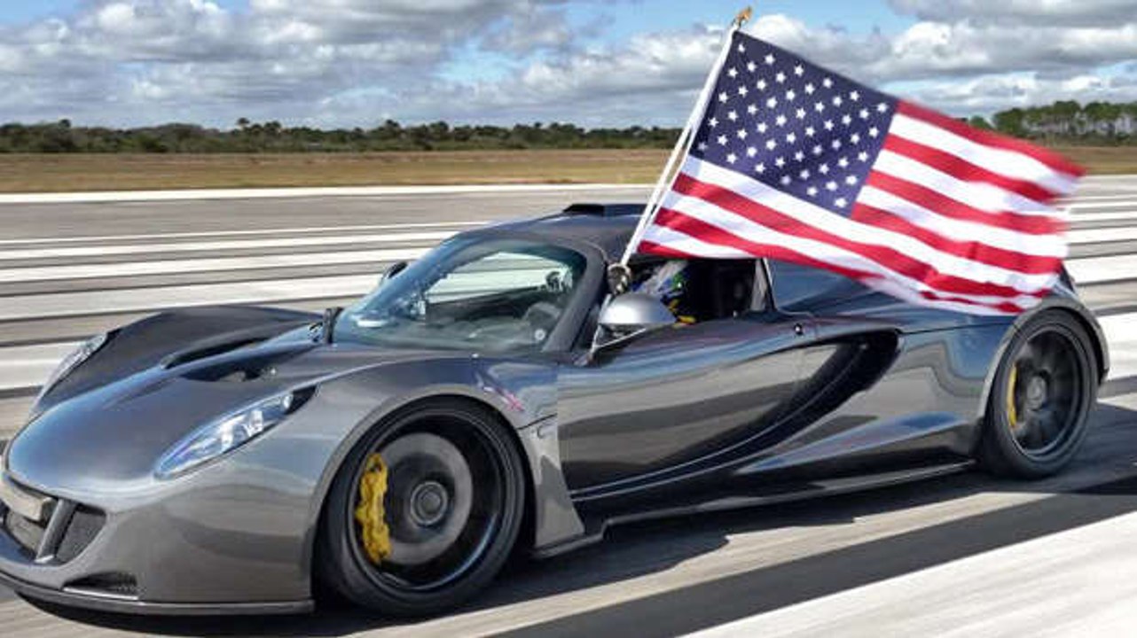 La Hennessey Venom GT, la voiture la plus rapide au monde a atteint les 435,31 km/h!