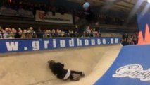 Un accident en roller aurait pu très mal tourner lors du Winterclash 2014