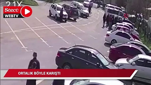 Taciz davasında önce mahkemede sonra karakolda ortalık böyle karıştı