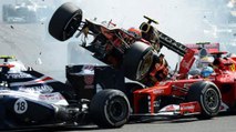 Formule 1 : Top 10 des crashs en F1