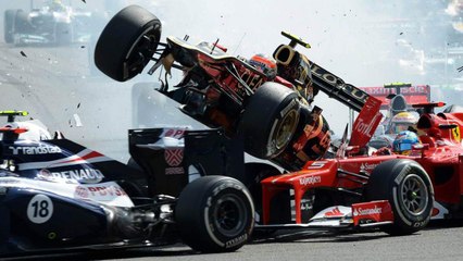 Formule 1 : Top 10 des crashs en F1